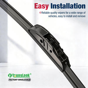 Raclette professionnelle pour <span class=keywords><strong>voiture</strong></span> avec lame en caoutchouc souple, outil de nettoyage de véhicule, kit d'installation de film teinté pour vitres automobiles - Product Image 3