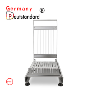 Germania Deutstandard NP-340-1 tagliatrice manuale per cioccolato taglierina per chitarra in gelatina di dolci morbidi in acciaio inossidabile di alta qualità - Product Image 2