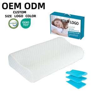 Meilleure vente personnalisée oreillers orthopédiques ajustables en mousse à mémoire de forme oreillers d'allaitement ergonomiques - Product Image 1