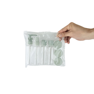 Travel Skin Care <b>Set</b> With <b>Spray</b> Bottles And Lotion Containers For Face Portable Cosmetic Kit Travel Size Pet Material - Product Image 4