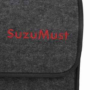 Good Sale Travel <b>Hanging</b> Felt <b>Bag</b> Seat Organizer Washable Square Shape Car Seats Back <b>Bags</b> Car Backseat Organizer - Product Image 4