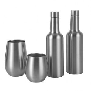 375ml 750ml Airtight Vacuum Insulated Stainless Steel Portable Wine Cooler Wine Tumblers - Product Image 2