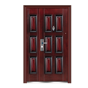 <span class=keywords><strong>Puerta</strong></span> de <span class=keywords><strong>Entrada</strong></span> de Metal para Exterior, <span class=keywords><strong>Puerta</strong></span> Doble Abatible, <span class=keywords><strong>Puerta</strong></span> de Seguridad de Acero para <span class=keywords><strong>Entrada</strong></span> Principal - Product Image 2