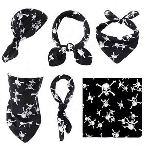 High Quality <b>square</b> Organic Cotton Custom logo Sublimation Print Bandana <b>Scarf</b> - Product Image 2