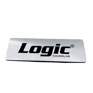 Letreros de Aluminio Anodizado con Grabado y Logotipo Personalizado de la Marca <span class=keywords><strong>WinWay</strong></span>, Placas Metálicas para Uso en Exteriores - Product Image 2