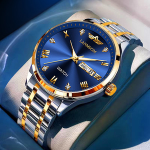 Nouvelle montre pour homme - montre-bracelet pour homme - montre calendrier étanche transfrontalière en gros - Product Image 3