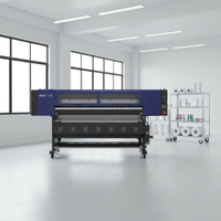 Imprimante à sublimation I3200 à 4 têtes de 1,9 m, presse à chaud, imprimante à sublimation grand format, machine d'impression textile par sublimation