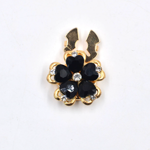 All'ingrosso con Clip con bottone di strass <span class=keywords><strong>per</strong></span> camicia copri <span class=keywords><strong>gemelli</strong></span> con bottone a forma di fiore pulsante LSCB046 - Product Image 4