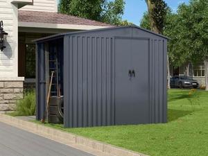 <span class=keywords><strong>Abri</strong></span> de jardin en métal avec <span class=keywords><strong>abri</strong></span> à bois 240*180*200cm Anthracite grand - Product Image 5