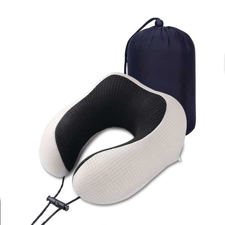 Wholesale Tencel Soft Ushaped Car Pillow Travel Neck Pillow For