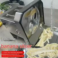 Elektrischer Bananenschneider Bananenchips-Herstellungsmaschinen Automatische Plantain-Multichips-Schneidemaschine