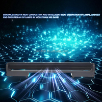 Projecteurs LED mobiles RUIEN 10*15W DMX512 RGBW avec corps en aluminium IP20 pour spectacle sur scène, DJ, parc à thème