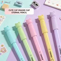 Ensemble de crayons de couleur éternels Yihuale pour livre de coloriage, gribouillage, dessin animé, étudiant, sans aiguillage, papeterie, kit portable