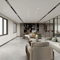 Panneau de plafond en nid d'abeille en aluminium multifonctionnel, résistant au feu et à l'eau, caractéristiques écologiques, options d'installation multiples pour