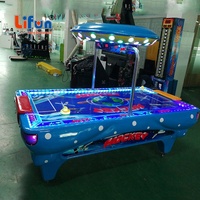 Machine de jeu d'arcade Lifun Factory pour 2 joueurs, table de hockey sur air à monnayeur, jeu de récompense sportif pour enfants et adultes