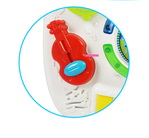 Juguetes educativos para niños, juego de animales musicales, mesa de aprendizaje de jirafa, mini órgano electrónico - Product Image 6