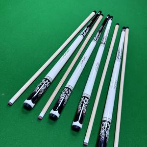 Queue de billard Pink Leopard 145 en 1 pièce, bois blanc, haute qualité, pour femmes - Product Image 3