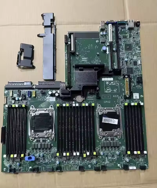 Used Xeon Processor Mainboard Dual Xeon E5 2600 V3 V4 CPU 24 DDR4 RAM Motherboard for DEL L PowerEdge Server R730 R730XD