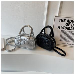 Bolso de Mano Cruzado de Moda Retro para Mujer, Diseño Moderno 2024, Piel Sintética, Correa Individual, Bolsos Pequeños, Cierre de Cadena y Cremallera, Bolsa de Cosméticos - Product Image 2