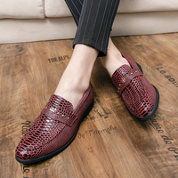 Chaussures habillées pour hommes à motif peau de serpent, style Oxford, à bout pointu, pour mariage et défilé, collection 2026 – Meilleures ventes