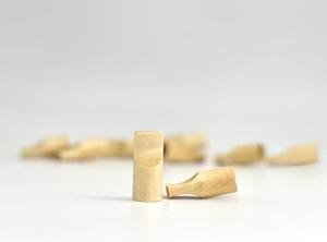Benutzer definiertes Markenlogo 10mm Naturholz filter für Zigarren Manuelle Holz spitze im klassischen Stil für Geschenk handwerk - Product Image 4