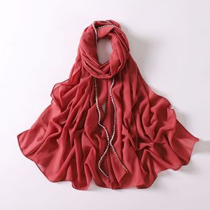 Ccy Phụ Nữ Của Voan Khăn Turban Đầu Kết Thúc Tốt Đẹp Mũ Cổ Điển Thoáng Khí Polyester Hồi Giáo Đầu Carves Hajibs Cho Hajj Và umrah - Product Image 5