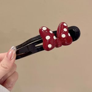 Nuevo lazo rojo de Mickey para mujer, de alta gama, con diseño de una sola pieza para el cabello, para rascar la parte trasera de la cabeza, venta al por mayor. - Product Image 5