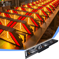 Lampe rétro à matrice LED RGB haute efficacité RX 5*60W, effet stroboscopique, teinture par épissure, DMX512, contrôlée par la voix, pour bar et scène