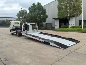 Camion de remorquage diesel HOWO 4,5 tonnes pour assistance routière, véhicule de récupération une camionnette deux voitures pour le sauvetage urbain - Product Image 5