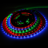 Bande lumineuse LED RVB couleur adressable SK6812 SMD3535 60 Leds intégrée IC IP20/IP65/IP67 Flexible