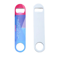 Tire-bouchon et décapsuleur à sublimation pour bière et vin, double face, en alliage de zinc et acier inoxydable, durable, élégant, avec logo personnalisé