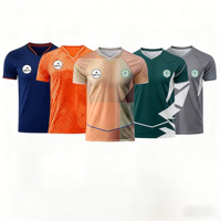 Maillot de football de club d'été respirant de haute qualité, tenue de football mexicaine, t-shirt personnalisé avec logo, 100 % polyester, séchage rapide