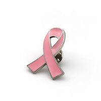 Pins de Solapa Personalizados con Cinta Roja, Broches de Aleación de Esmalte Duro para Concientización sobre VIH/SIDA y Cáncer de Mama, Ideales como Regalo para Niños o Bodas