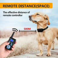 PaiPaitek Automatisches Wasserdichtes Anti-Bell Fernbedienungs-Hundehalsband 2-in-1 Schock-Hundetrainingshalsband