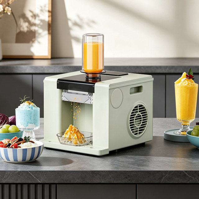 Energy Conservation Household Snow Ice Cream Machine 60kg/24h Snow Maker Shaved Ice Cream Machine With Color Selection Available