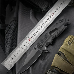 Dropshipping Shopify Couteau pliant en acier inoxydable Outil multifonctionnel Couteau de survie Camping Couteau de poche Autodéfense - Product Image 3