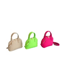Sac à main tendance en fourrure pour femme, motif crocodile, fermeture éclair, polyvalent, à porter à l'épaule, collection printemps-été