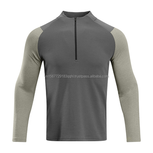 Vêtements de sport unisexes à manches longues, col rond, imprimés, respirants, anti-UV, séchage rapide, pour le cyclisme et la course à pied, 100% coton - Product Image 2