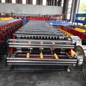 Máquina para Fabricar Tejas de Doble Capa, Accionada por Motor, Línea de Producción de Láminas para Techo Trapezoidales y Corrugadas - Product Image 6