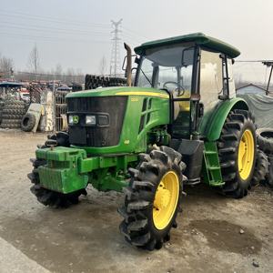 El tractor superpotente <span class=keywords><strong>John</strong></span> y <span class=keywords><strong>Deere</strong></span> 6B-1204 se utiliza para arado profundo, siembra y fertilización en tierras de cultivo - Product Image 1