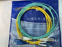 FTTH SC-SC serat optik G657a2 kabel Jumper Mode tunggal kabel Patch serat optik