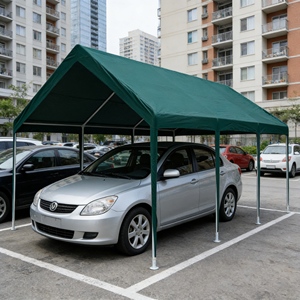 Waterproof and UV Resistant Car Canopy Tent with Mesh <strong>Windows</strong> for Ventilated Vehicle Shelter During Camping - Product Image 3