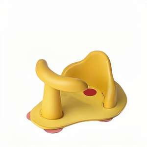 Modern Gray Non-Slip Panel Baby Bath Tub Chair Safe Infant Toddler PP Bath Seat Sucção Cup Projetado 6 meses + Bebês - Product Image 2