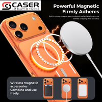 Coque de téléphone magnétique mate antichoc pour iPhone 16 Pro Max, compatible également avec iPhone 17 Air et 15 Pro Max