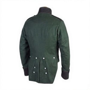 Chaqueta Acolchada de Lana para Hombre, Cuello Alto, Botones al Frente, Túnica Acolchada, Logotipo Personalizado Bordado, Ropa de Abrigo de Invierno - Product Image 5