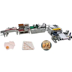 Automatic Roll to Sheets Paper Cutter For Hamburger Paper Cutting Film Slicer aluminum foil Sheeter Cloth Cutter Leather Sheeter