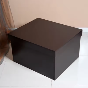 Grande boîte de rangement à chaussures en bois et étagère – Design moderne pour économiser de l'espace, idéale pour l'entrée, l'atelier, le salon et la salle à manger - Product Image 4