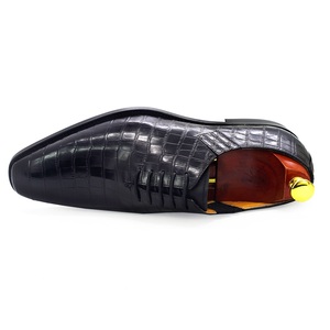 Zapatos de Vestir de Cuero con Textura de Serpiente, Color Vino, con Cordones, que Aumentan la Estatura, Zapatos Formales para Hombre - Product Image 3