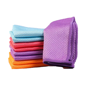Prix bon marché écailles <span class=keywords><strong>de</strong></span> poisson chiffon d'essuyage en verre serviette <span class=keywords><strong>de</strong></span> nettoyage en microfibre absorbant chiffon <span class=keywords><strong>de</strong></span> nettoyage en verre <span class=keywords><strong>de</strong></span> voiture - Product Image 4
