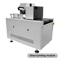 SCX Baru untuk Printer Inkjet Otomatis Single Pass Fi-1000 Hp975 Hp452 80m/menit Kotak Karton Kantong Kertas Cangkir Pizza